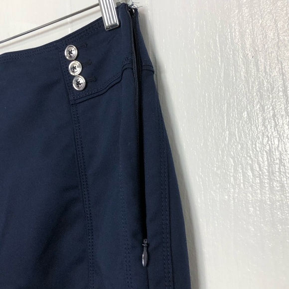 WHBM PERFECT FORM BLUE SKIRT - Picture 3 of 8